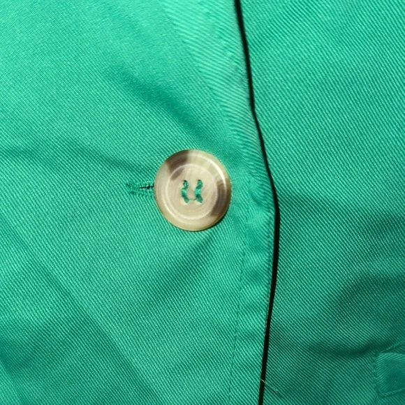 Emerald Green Women's Sleeveless Blazer Vest Size Medium - Picture 6 of 8